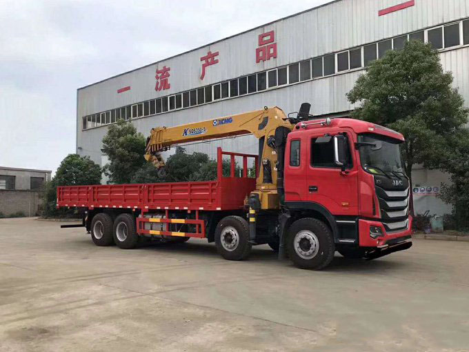 徐工吊機14噸江淮格爾發隨車吊