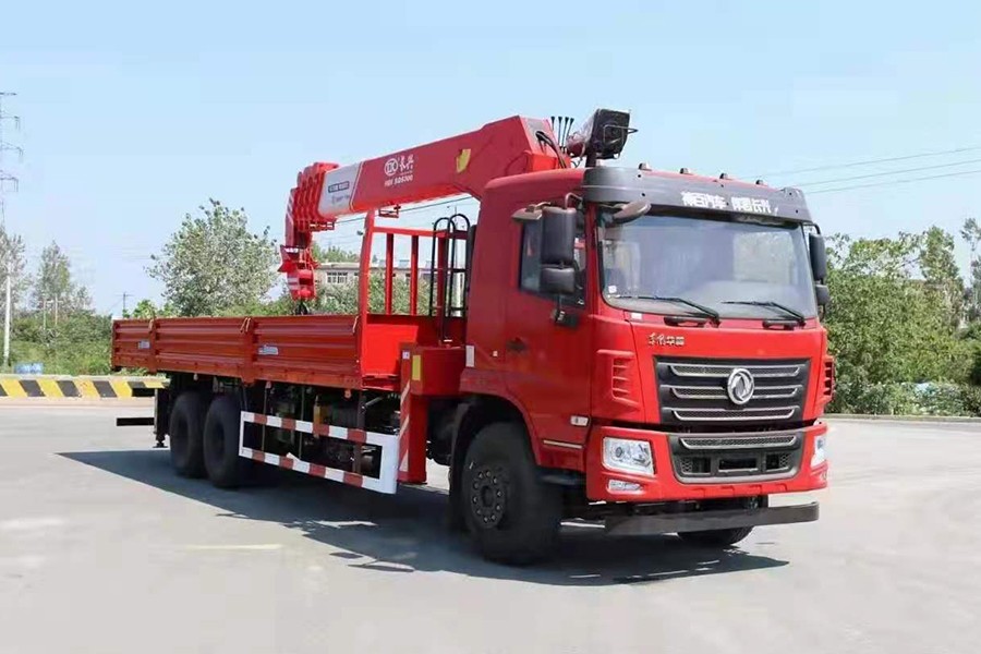 孝昌新潔天然氣公司訂購東風12噸隨車吊