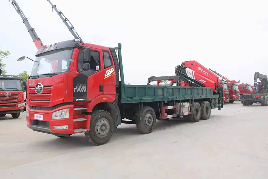 解放35噸后置隨車吊 國(guó)六