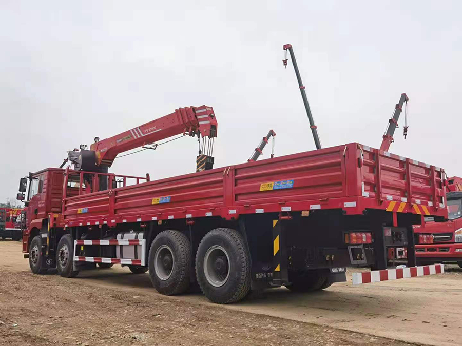 陜汽德龍三一12噸隨車吊