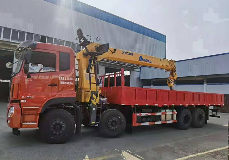 東風天龍徐工14噸隨車吊 國六410馬力